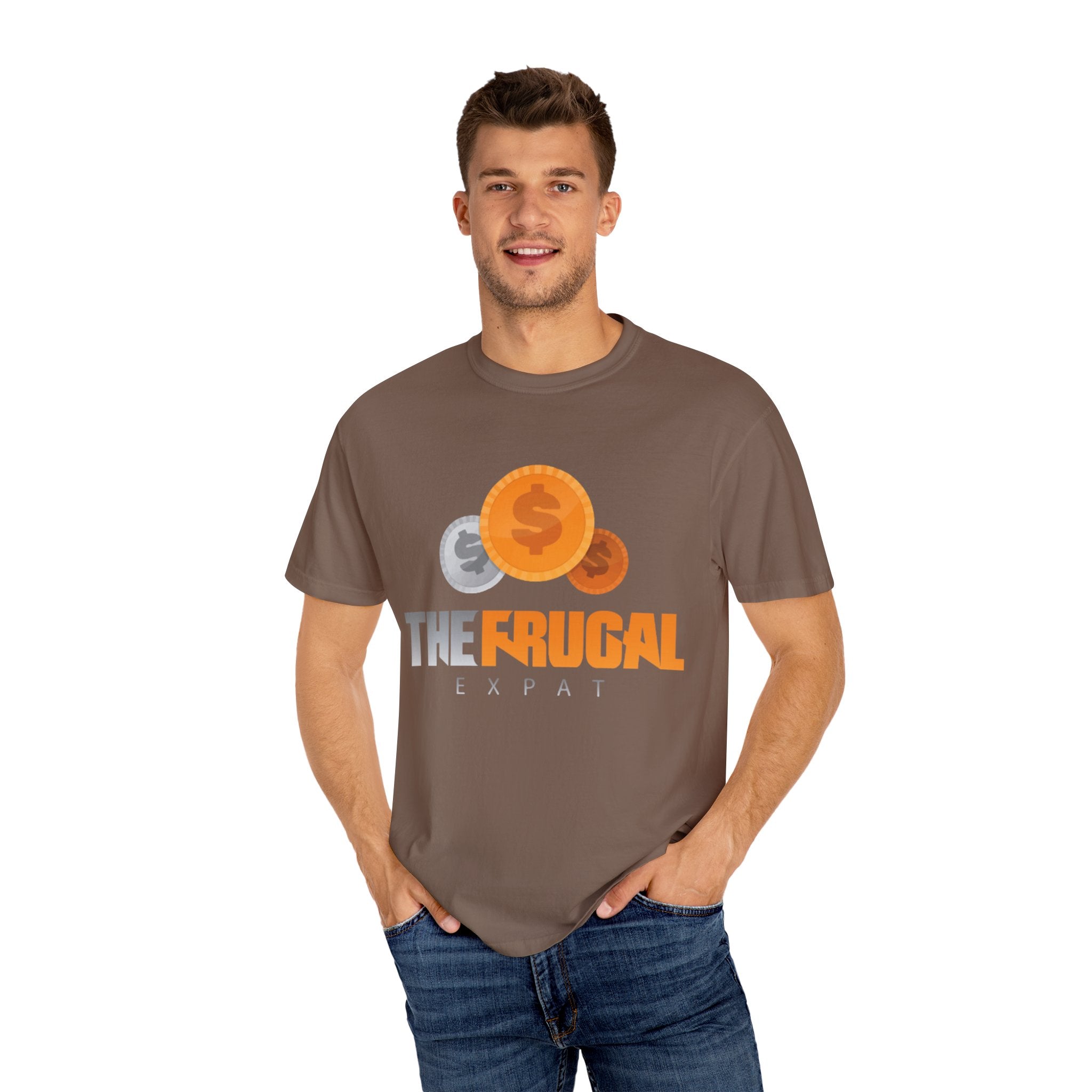 Frugal Expat T-Shirt - Comfortable, Casual Wear for Travelers and Minimalists