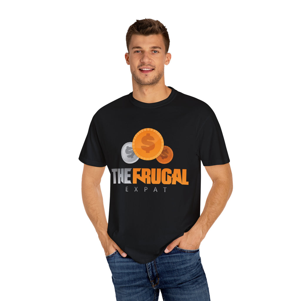 Frugal Expat T-Shirt - Comfortable, Casual Wear for Travelers and Minimalists