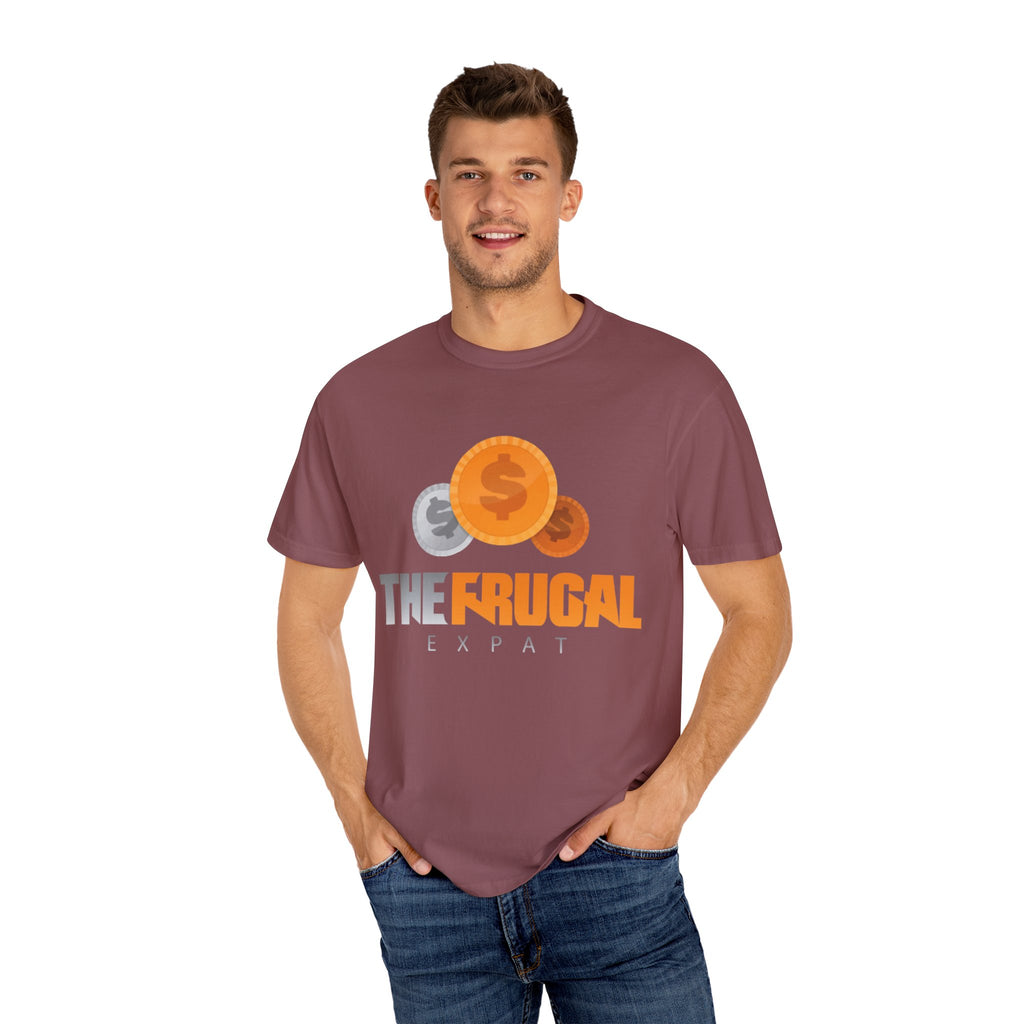 Frugal Expat T-Shirt - Comfortable, Casual Wear for Travelers and Minimalists