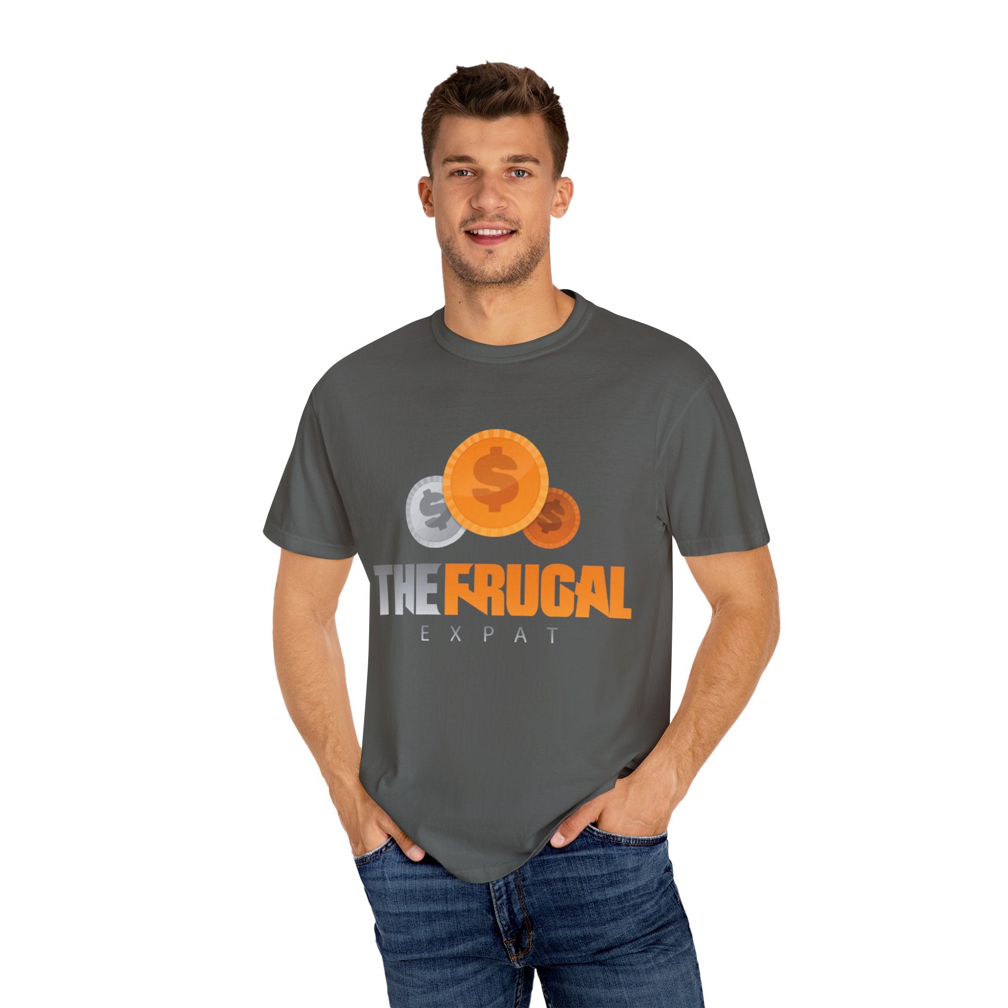 Frugal Expat T-Shirt - Comfortable, Casual Wear for Travelers and Minimalists