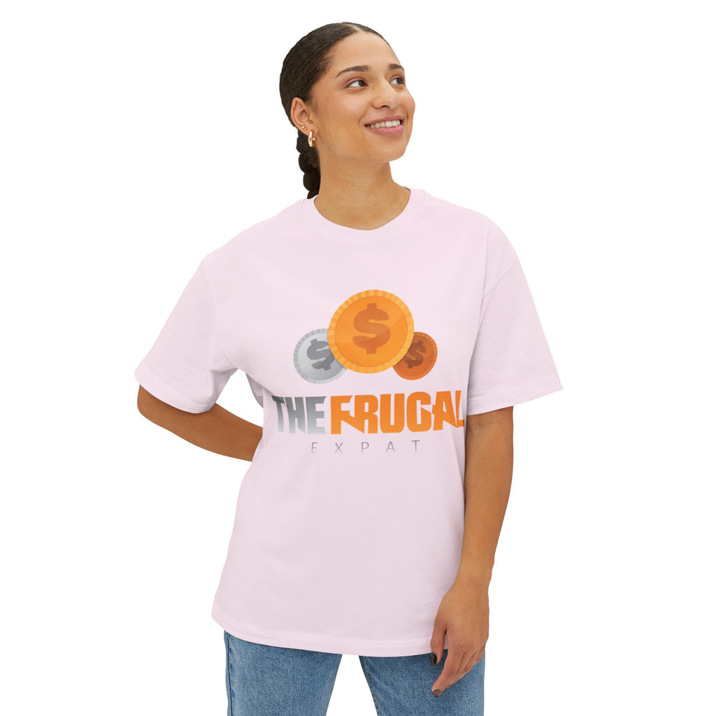 Frugal Oversized Boxy Tee - Perfect for Casual Days!  Funny Shirt, Gift for Friends