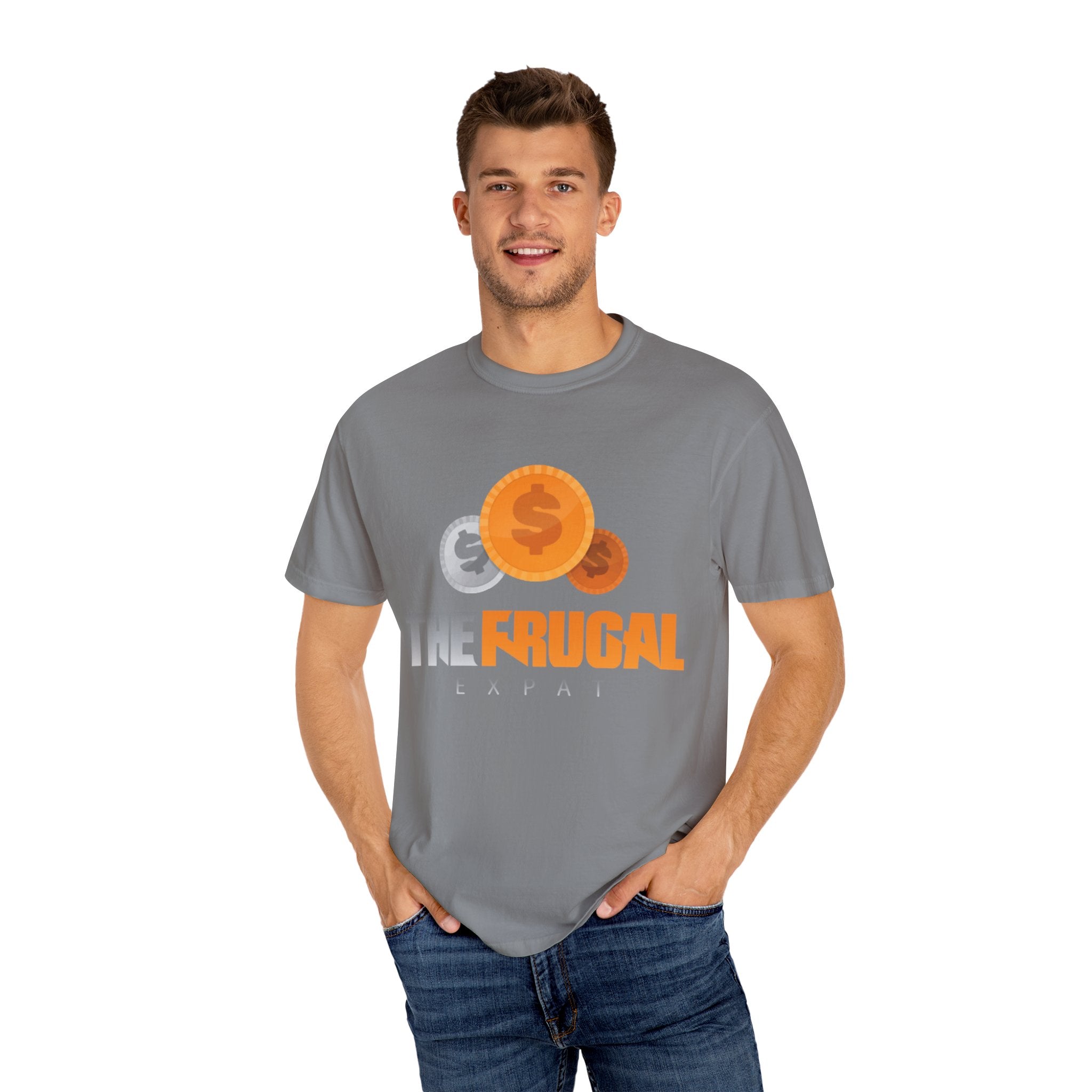 Frugal Expat T-Shirt - Comfortable, Casual Wear for Travelers and Minimalists